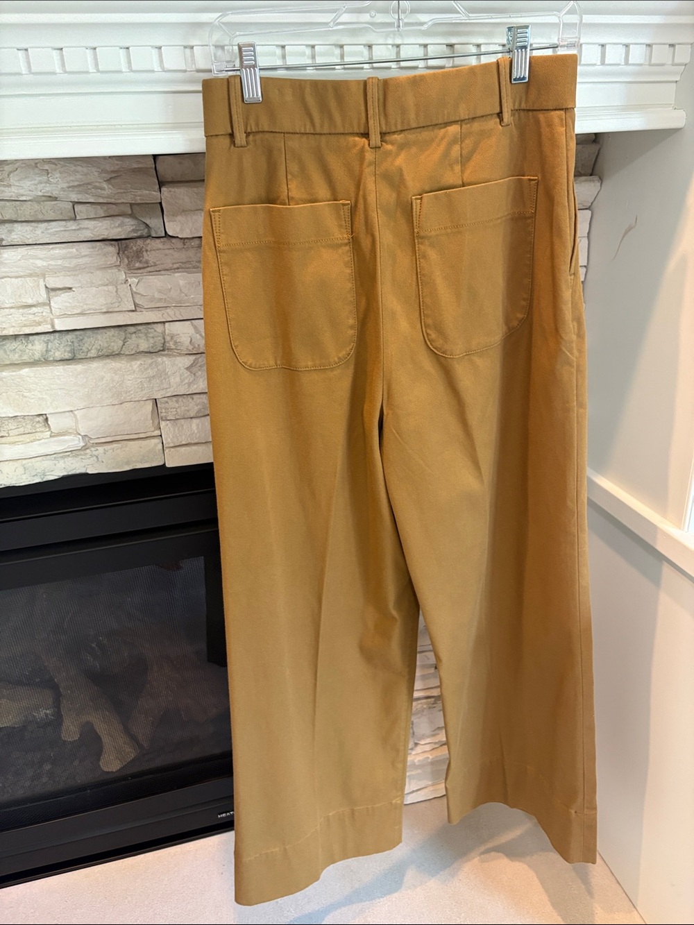 NWT Spanx Stretch Twill Cropped Wide Leg Pants - Picture 2 of 12